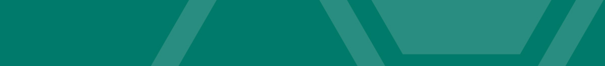 Abstract teal background with large and small hexagon shapes overlapping in a geometric pattern.